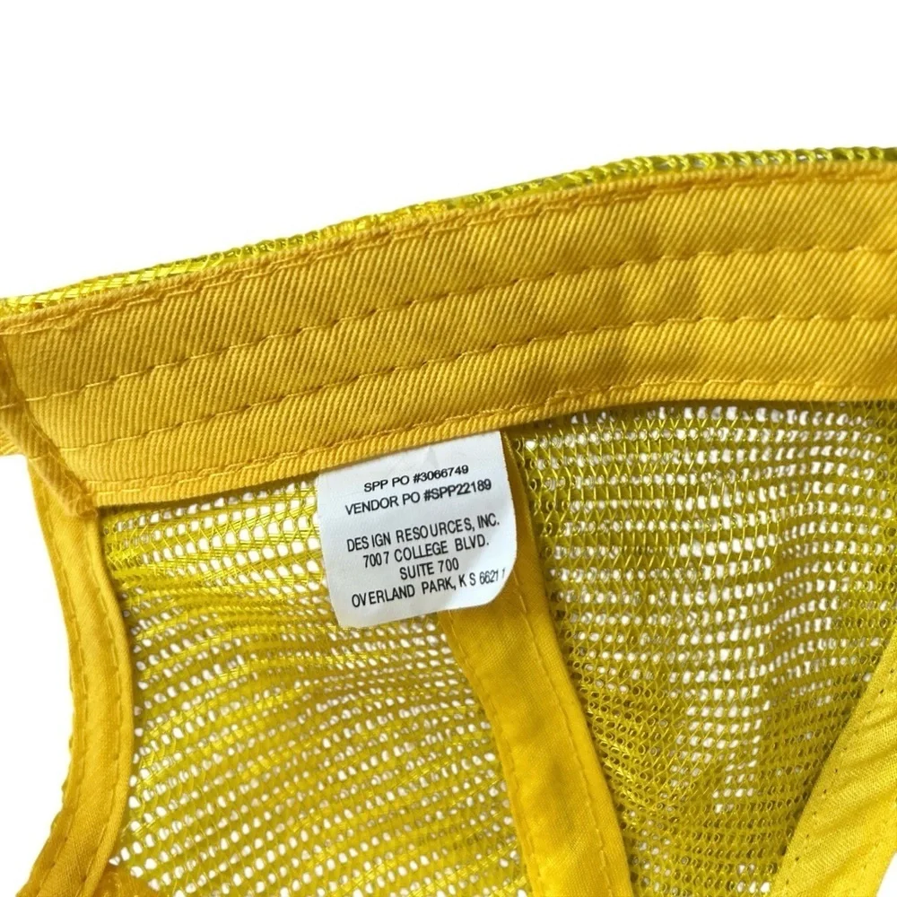 John Deere Hat Cap Youth Mesh Back Adjustable Green Yellow Excellent Condition.